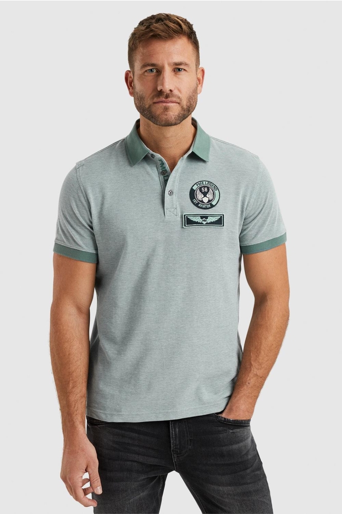 POLO SHIRT WITH BADGES PPSS2403858 6019